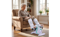 Electric Rehabilitation Pedal Exerciser Seated Electrically Powered Pedal Exerciser Compact for Seniors