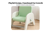Adjustable kidney-shaped Desk Set Ergonomic Design for Study Area, Classroom, Toddlers