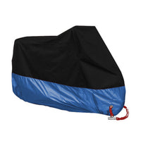 Full-Coverage Motorcycle Cover Tear-Resistant Motorcycle Cover with Strap Heavy-Duty for Motorcyclists, Riders