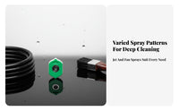 Professional-Grade High Pressure Washer Nozzle Heavy Duty Construction High Pressure Washer Tips for Driveway Cleaning