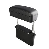 Car Trash Can with Lid, In-Car Storage Organizer for Cup Holder and Phone, ABS Material