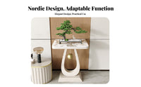 Multi-Level Planter Rack Space-Saving Display Stand Sturdy Frame for Living Room