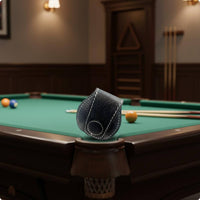 Leather Chalk Bag Contrast Stitching Sport Gear Long-Lasting