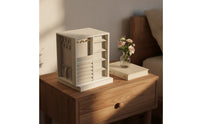 Rotating Jewelry Box Multiple-Drawer Jewelry Storage Box with Hooks Space-Saving Organizer for Girls, Bedroom
