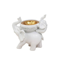 Decorative Elephant Incense Burner Tabletop Elephant Incense Holder Decor Long-Lasting for Meditation