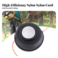 Aluminum Alloy Universal String Trimmer Head Easy Load Grass Cutter Replacement Head Heavy Duty for Weeding