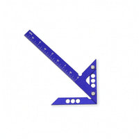 Carpenter Square Sturdy Triangular Ruler Accurate for Woodworkers, DIYers