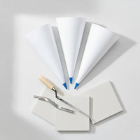 5 Pieces Grouting Tool Kit PVC Material Tile Joint Filling Kit Reusable Tile Grout Bags for Tiling Projects, Home Renovation, Flooring