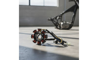 Copper-Wound Magneto Ignition Stator Replacement Motorcycle Stator Electrical Magneto Coil Compatible for DIY Riders, Engine Maintenance