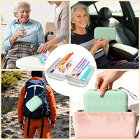 新品aterproof Pill Pouch Set防水药丸药盒袋套装迷你袋收纳袋