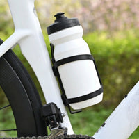 Anti-Vibration Bike Water Bottle Holder Secure Grip Aluminum Alloy Bottle Holder Lightweight Easy Installation for Mountain Biking, Outdoor
