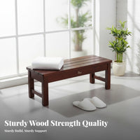 Rectangular Utility Stool Waterproof Single-Level Riser Anti for Home