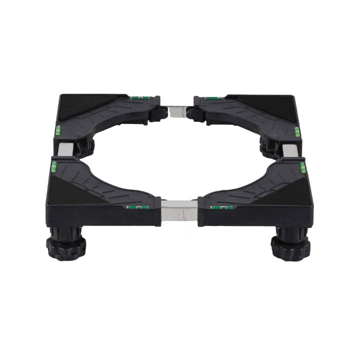 Adjustable Appliance Stand Versatile Adjustable Fridge Stand Sturdy Feet Rolling Washer Pedestal for Laundry Room