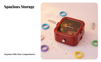 children's Hair arrangeory Organizer Transparent Drawers Desktop Storage