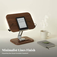 Adjustable Wooden Bookrest Multi-Functional Adjustable perusing Tray Handshandscomplimentary