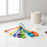 8 Pieces 8-Piece Measuring Spoon Set Lightweight Kitchenware Long-Lasting