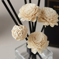 Reed Diffuser Set with Dried Flowers, 120ml