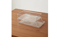 Double Layer Refrigerator Can Dispenser Space-Saving Can Dispenser Automatic Roll Forward for Kitchen