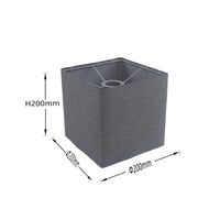 Square Textile Lampshade Easy Assembly Detachable Lamp Shade Modern Table Lamp Shade for Bedroom