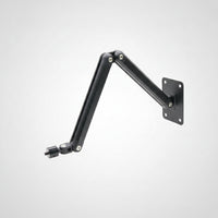 Wall Bracket with 1/4-Inch Thread Articulated Support Bracket with Two-Arm Space-Saving for Video Calls