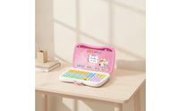 Educational Childrens Laptop with Keyboard Foldable Kids Learning Laptop Colorful Toy Computer with Screen Compact for Preschoolers, Toddlers, Preschool, Travel