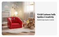 Duckling Character Chair Cartoon Design kids' Armchair SkinGentle Material