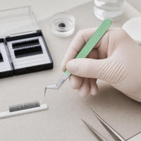 JONBOS Eyelash Extension Tweezers for Beginners and Professionals