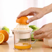 Manual Hand Juicer Measuring Marks Lemon Lime Juicer Side Handle