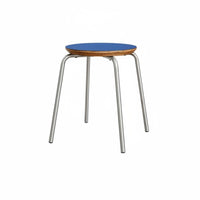 Four-Legged Circular Stool Bauhaus Design Household Furniture Minimalist Design