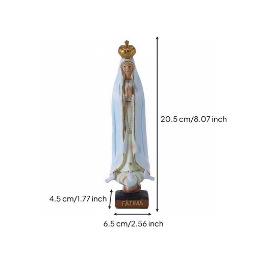 Our Lady of Fatima Statue Resin Fatima Statue Decorative for Christians