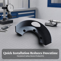 Semicircular Wear Plate Machine Liner Metal Oval Cutout