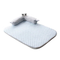 Dog Bed with Bolsters Playful Pet Bed with Cushioned Side Long-Lasting for Floor