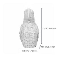 Parrot Head Vase Double Use Macaw Bust Vase Realistic Details for Dining Table