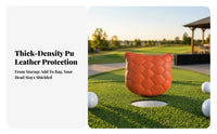 Shielded Mallet Putter Cover | Quilted Stitched Exterior, Soft Padded Body, Mallet Putter Headcover