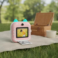 Kids Instant Print Camera High-Resolution Image Kids Digital Print Camera