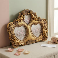 Ornate Heart Picture Frame Sculpted Vintage Ornate Frame Tabletop Display