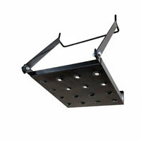 Iron Construction Folding Ladder Work Platform Easy to Install Ladder Work Platform Heavy-Duty Rust-Proof for Contractors, Painters, Workshop