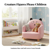 Plush creature Character Chair Supports Learning to Sit for literary Corner, Babies
