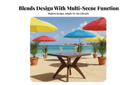 Table and Chair Set Heavy-Duty Food Stall Table and Chairs Easy to Clean Outdoor Dining Set for Families, Adults, Night Markets, Beach, Patios