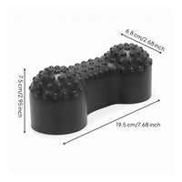 Acupressure Massage Pillow Black Personal Care PU