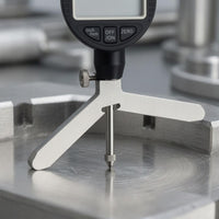 Keyway Depth Gauge Round Display Measuring Tool 0.01 Mm Resolution