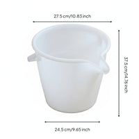 Garden Watering Pail Comfortable Grip Pour Spout Bucket Anti-Spill-Resistant Design Spouted Bucket for Farmers, Outdoor