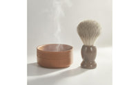 Wooden Shaving Bowl Long-Lasting Personal Care Even Finish for Men