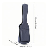 Electric Bass Gig Bag Padded Bass Bag Impact-Resistant for Students, Travel, Rehearsals, Lessons