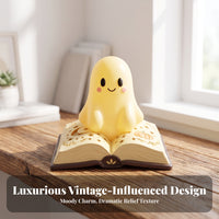 Halloween Specter Night Light | Warm Yellow Glow, Night Light with specter, for Bedroom