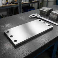 30 Mm Thick Machined Bridge Plate Beveled Ends Rectangular Bridge Plate