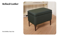 Tufted Storage Ottoman raiseTop Lid Footstool Comfortable Seating for Homeowners