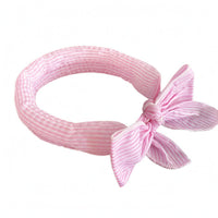 Pet Cooling Scarf Material Striped Neck Scarf Reusable