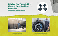 Polyurethane guard for tire changers