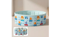 Collapsible Foldable Pool Easy-Draining Foldable Swimming Pool Portable Quick Setup for Children, Toddlers, Backyard, Patio, Indoor